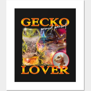 Gecko Lover Funny Lizard Posters and Art